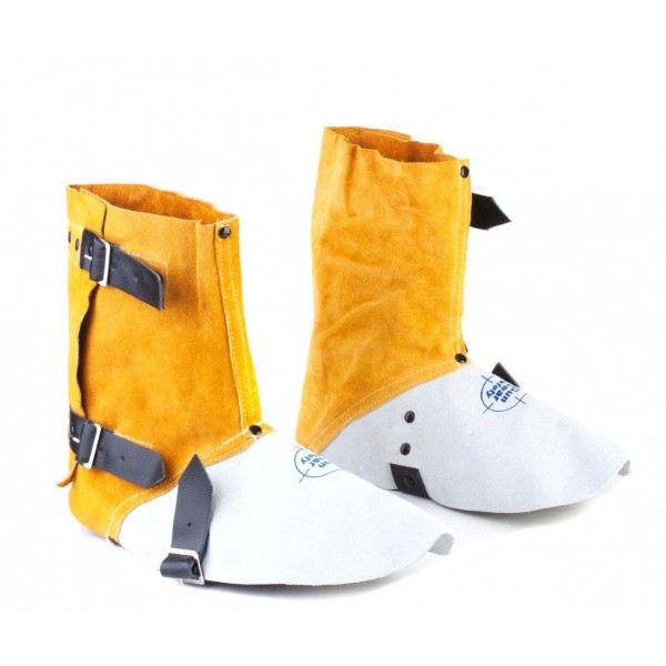 Welders Spats with buckles - Boot Protection - Protectors - Welding ...