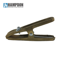 600 Amp Brass Earth Clamp - 1 Each