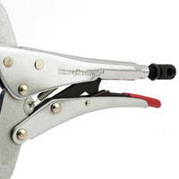 Strong Hand Locking C-Clamp Deep Pliers 480mm Long 