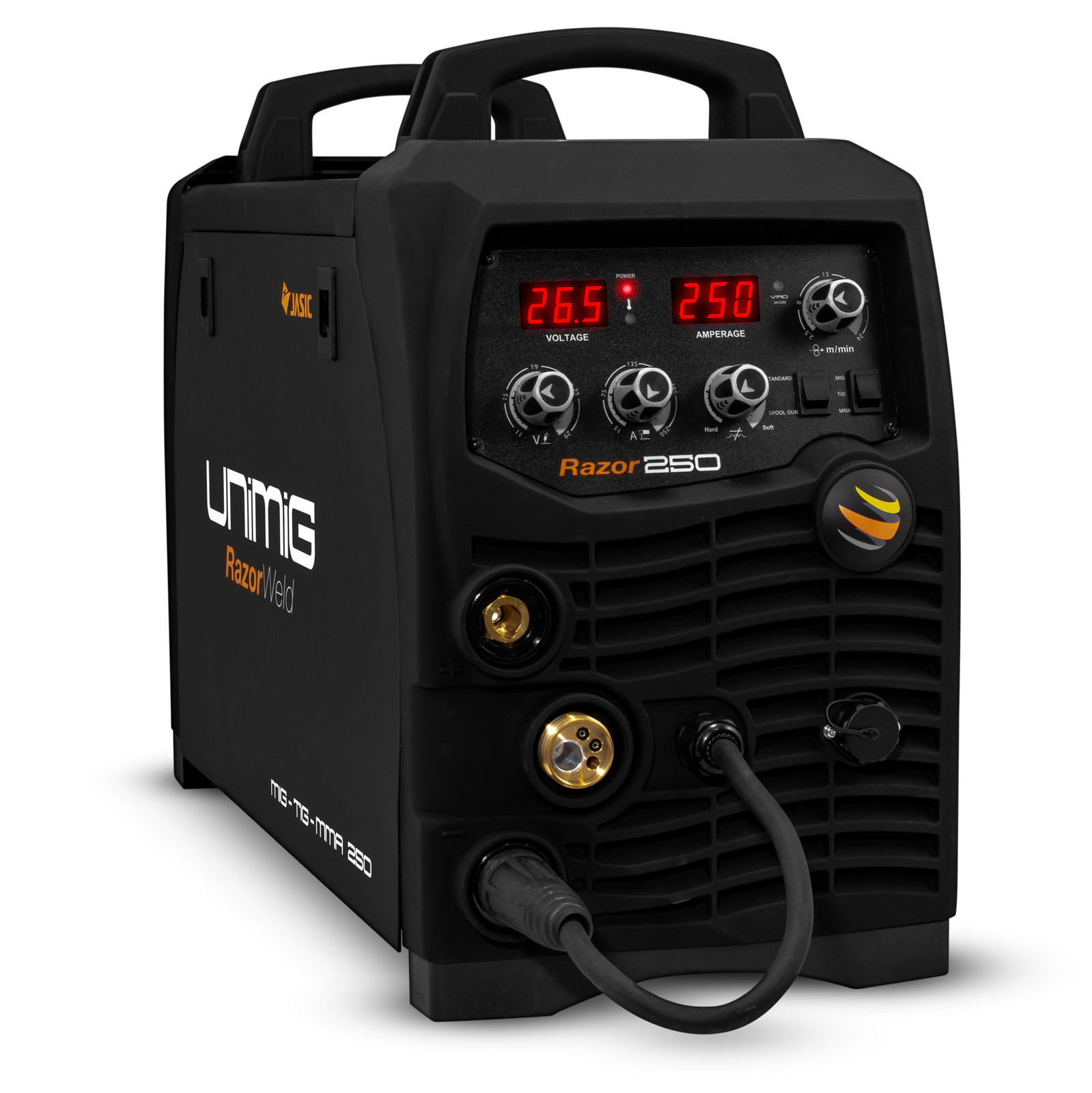 Unimig Razor 250 MTS - Multi-Function Welder - MIG - TIG - MMA ...