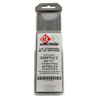 0.5mm 2% Ceriated TIG Tungsten Electrodes - 10 Each - Grey Tip