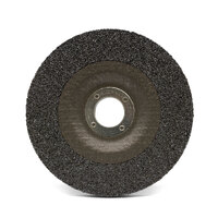 3M 125mm / 5" x 7mm 36 Grit Cubitron 3 Depressed Center Grinding Disc - 100 Each 98647