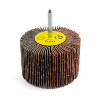 Klingspor KM 613 40 Grit Abrasive Mop for Stainless Steel 80 x 50 x 6mm - 5 Each