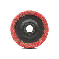 COBRA - Curved Flap Disc - Pollifan Ceramic 40 grit- Steel/Inox - 10 Each