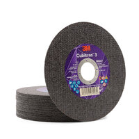 3M Cubitron 3 5" 125mm x 1mm 86647 Cutting Disc - Inox Steel Cut-Off Wheel - 100 Each