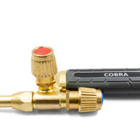 COBRA Braze-O Matic Portable Oxy/Mapp HVAC Brazing & Heating Kit with FREE Bottle Holder Carrier- No Bottles 