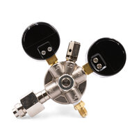 COBRA CO2 Beverage Regulator- Brewers regulator - Beer - High Quality with 1/4 Flared Union Adapter