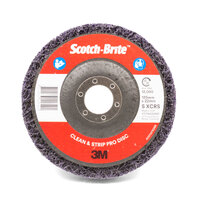 3M 5" 125mm x 22mm XT-DC Clean & Strip Disc -  10 Each