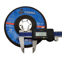 COBRA 5" / 125mm Flap Disc - 60 GRIT - 50 Pack