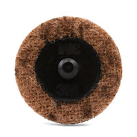 3M Scotch Brite Coarse Brown 50mm Roloc A CRS Surface Conditioning Disc (TR) - 50 Each