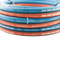 Trelleborg 30 Meter Oxy Acetylene Twin Hose with 5/8 UNF Fittings
