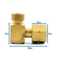 Welding Hose Adaptor 90 Degree Pack - Oxy & Fuel