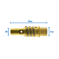 MB15 Binzel Style MIG Tip Holder Adapter - 5 Each