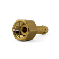 1/4 BSP Regulator Brass Barb Fitting for 5mm Hose