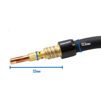 Gasless Direct Connect MIG Gun MB14 No Gas Tube, Copper Wire 3m Long