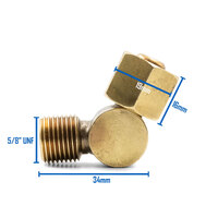 Welding Hose Adaptor (Right Hand) 45 Degree