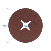 3M Cubitron II 36 Grit Fibre Disc Sanding Pad 982C 7" 180mm x 22mm - 200 Each