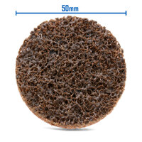 3M Scotch Brite Coarse Brown 50mm Roloc A CRS Surface Conditioning Disc (TR) - 50 Each