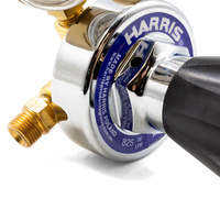 Harris 825 Argon/Co2 Regulator Side Inlet 0-30lpm