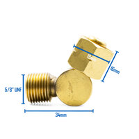 Welding Hose Adaptor 45 Degree Pack - Oxy & Fuel