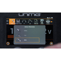 Unimig RAZOR 200 Amp Synergic Pulse MIG/TIG/STICK WELDER