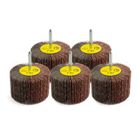 Klingspor KM 613 40 Grit Abrasive Mop for Stainless Steel 80 x 50 x 6mm - 5 Each