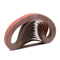 3M Cubitron II 60 Grit 20mm x 520mm 984F Cloth Belt - 16 Each