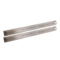 Rule Stainless Steel Metric 300mm - 2 Each