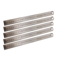 Rule Stainless Steel Metric 300mm - 5 Each