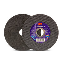 3M Cubitron 3 5" 125mm x 1mm 86647 Cutting Disc - Inox Steel Cut-Off Wheel - 100 Each