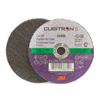 3M Cubitron 2 II Cut-off Wheel 33455 75mm x 1.6mm x 9.53mm - 10 Each