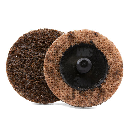 3M Scotch Brite Coarse Brown 50mm Roloc A CRS Surface Conditioning Disc (TR) - 50 Each