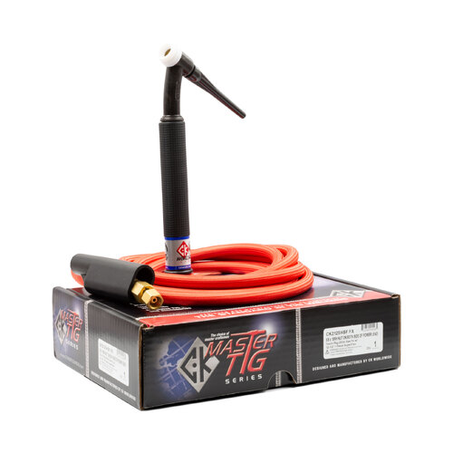 CK26 Kemppi 8m 200A Super Flex TIG Torch with Flex Head