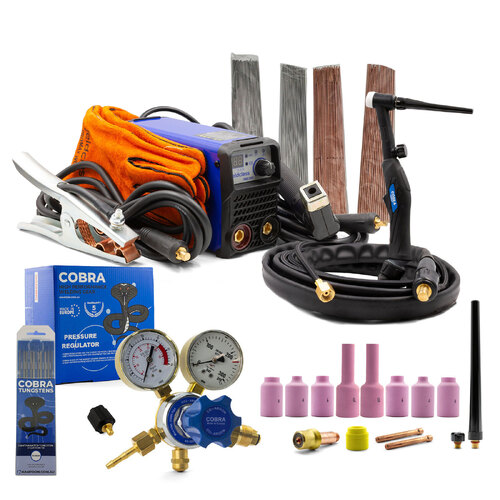 Weldclass Force 135ST Stick / ARC Welder - TIG Torch ULTIMATE Combo - WF-06169