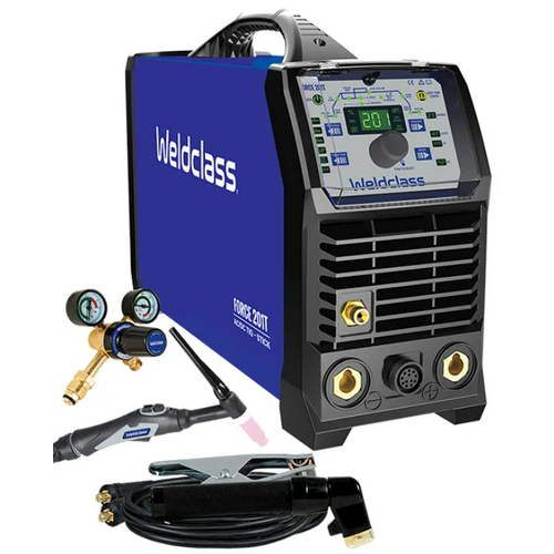 Weldclass 200 Amp ACDC TIG Welder - FORCE 201T AC/DC Pulse - WF-06172